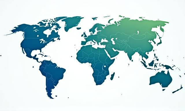Shipping regions map highlighting APAC, EU, and North America for export logistics